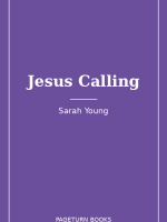 Jesus Calling — Sarah Young